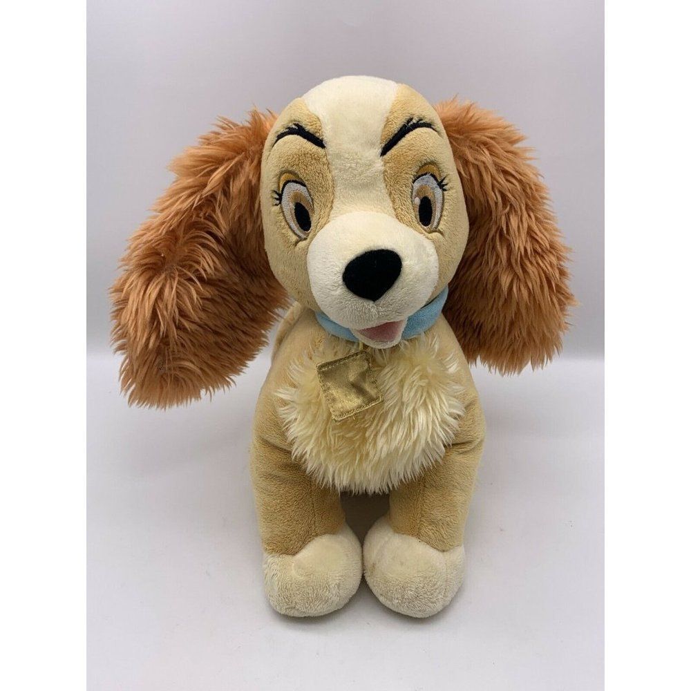 Disney Store Plush Mc Lady and the Tramp Movie Dog